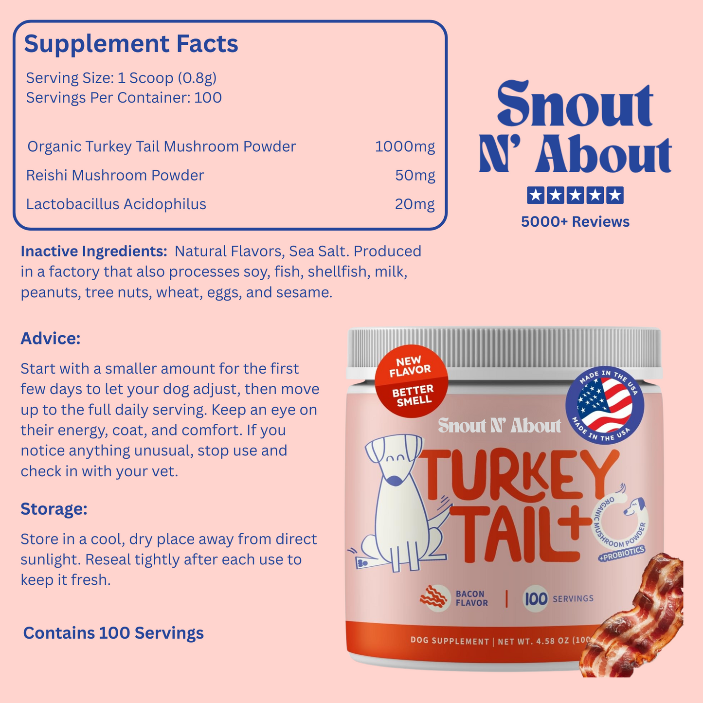 Turkey Tail Probiotic +